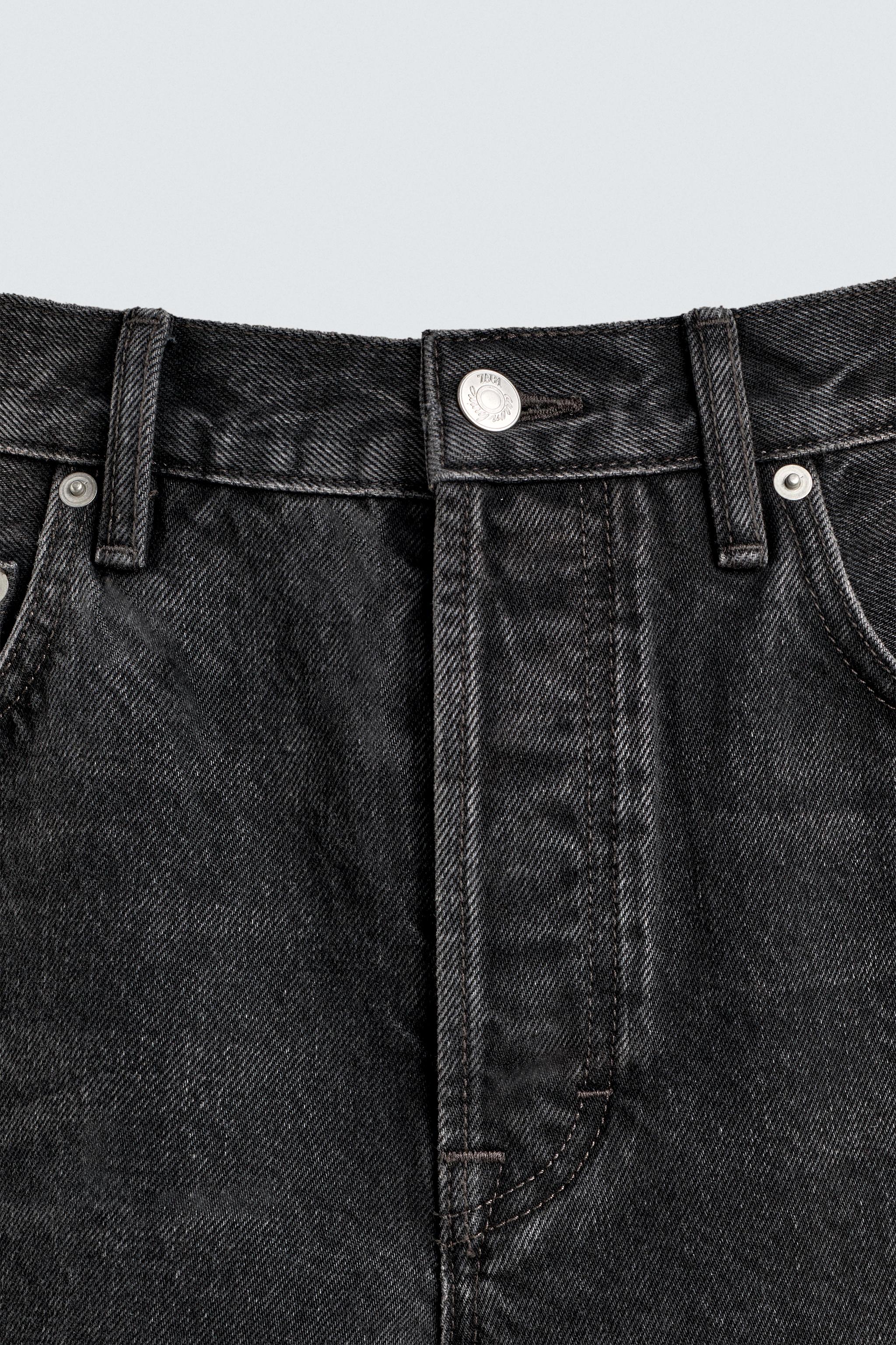AARON LEVINE X ZARA STRAIGHT FIT BOOTCUT JEANS